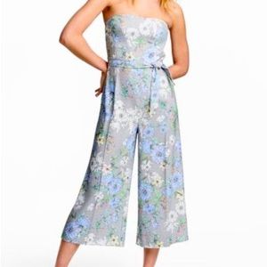 H&M floral jumpsuit size 4